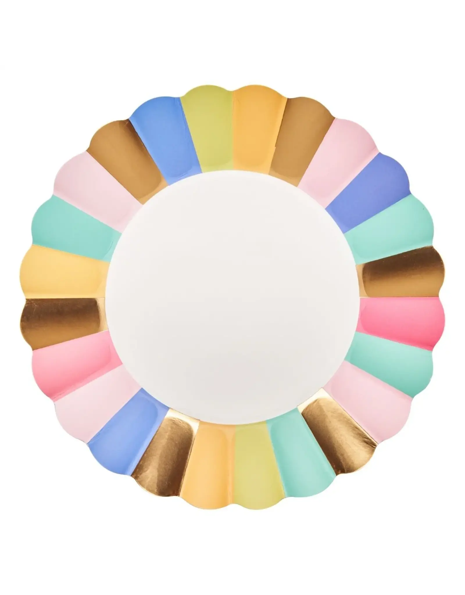Scalloped Salad Plate Panoply/8pkg