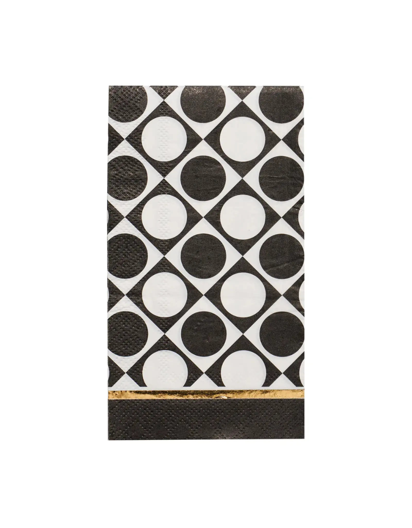 Cordoba Guest Towel, 3 ply Gold Foil, 20 pkg
