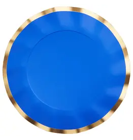 Wavy Dinner Plate Everyday Blue 8pkg