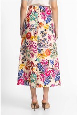 Johnny Was Johnny Was Linen Seamed Skirt - Evalon