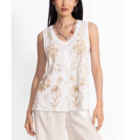 Johnny Was Johnny Was V-Neck Drape Tank - Danika