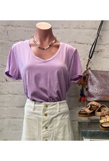 Dear John Denim Dear John Madelyn Tee - Orchid Smoke