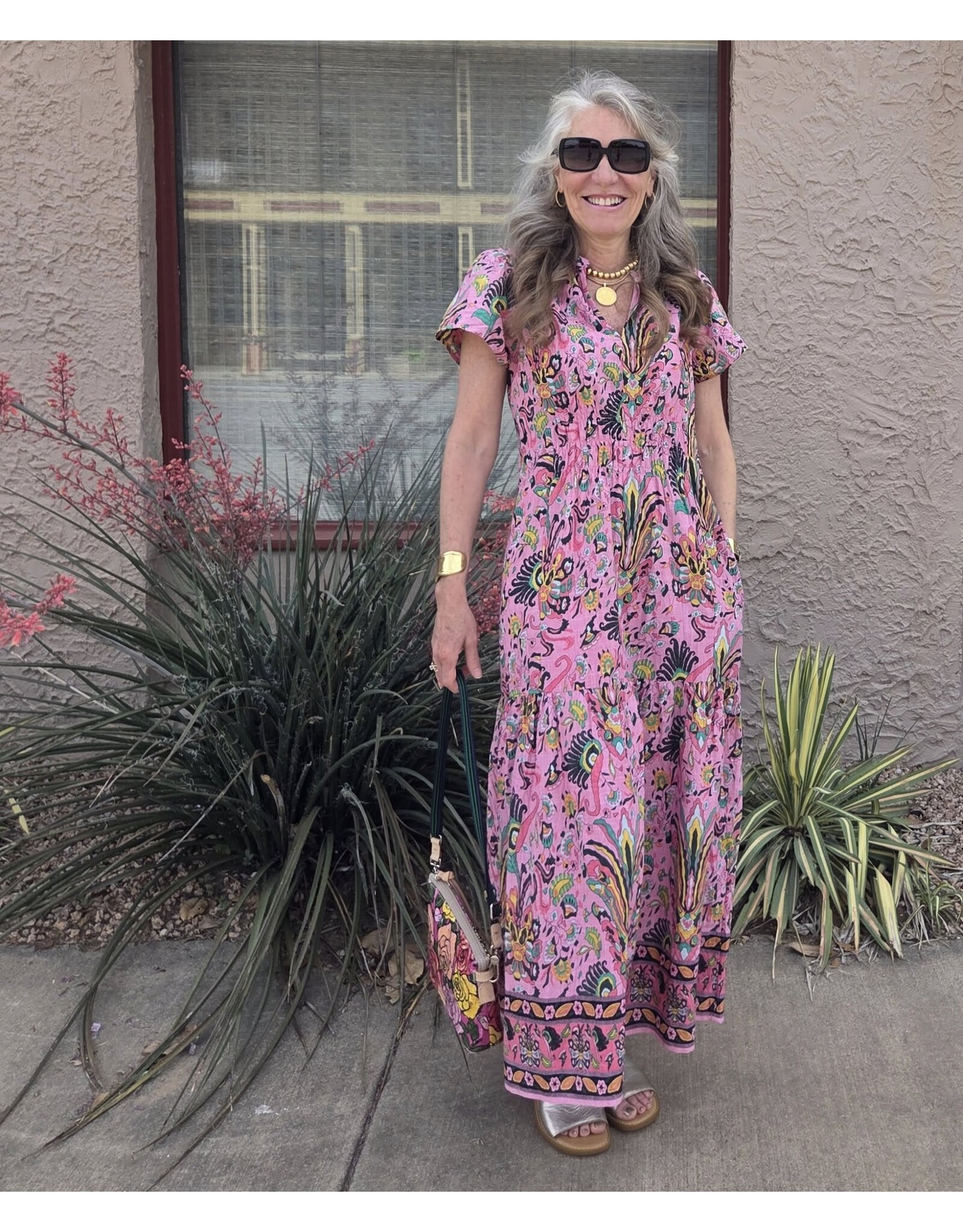 Uncle Frank Uncle Frank Tropical Borders Dress