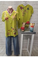 Johnny Was Johnny Was Button Neck Tee - Georgia