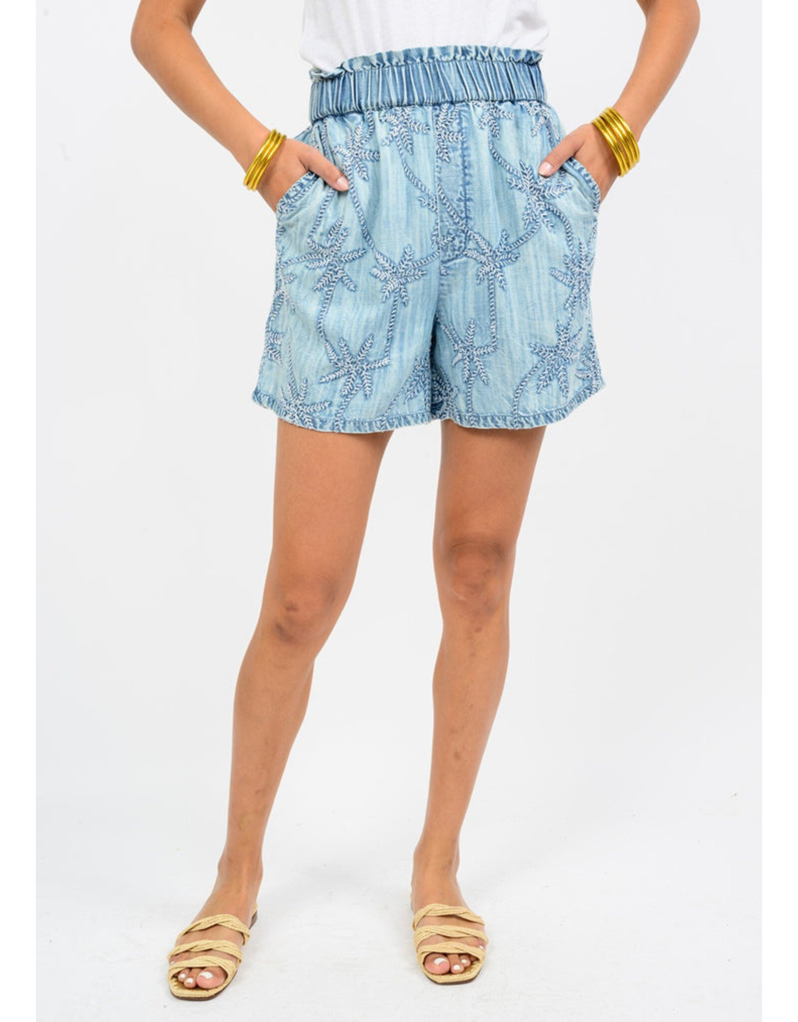 Ivy Jane Ivy Jane Denim Palm Short