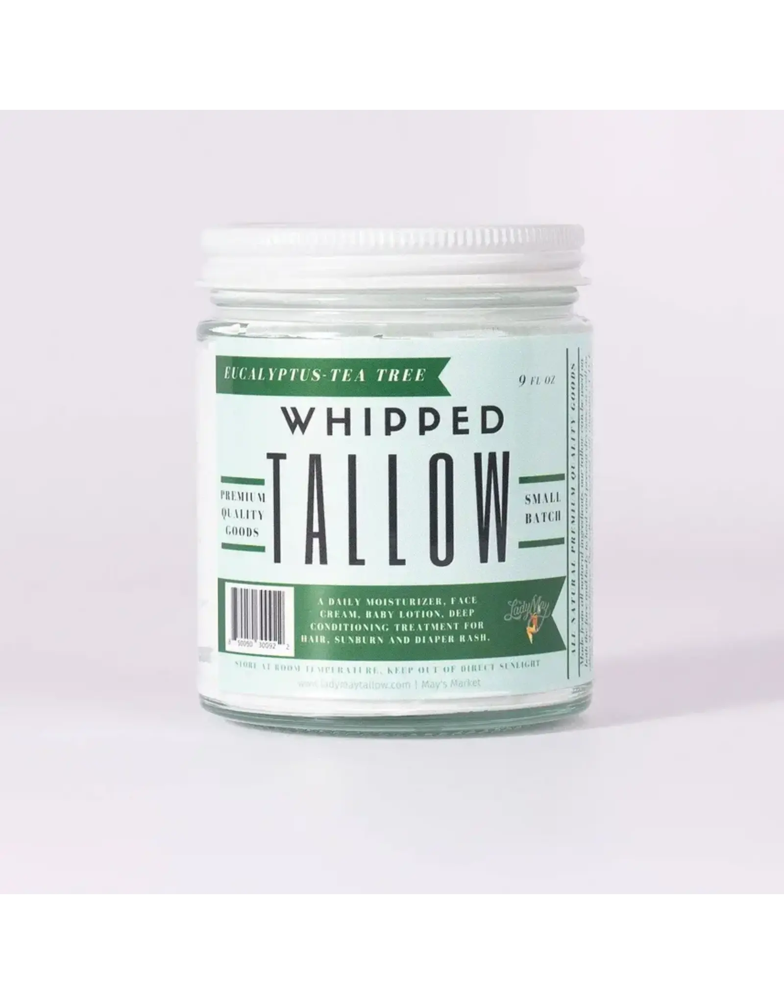 Lady May Eucalyptus Tea Tree Whipped Tallow Moisturizer