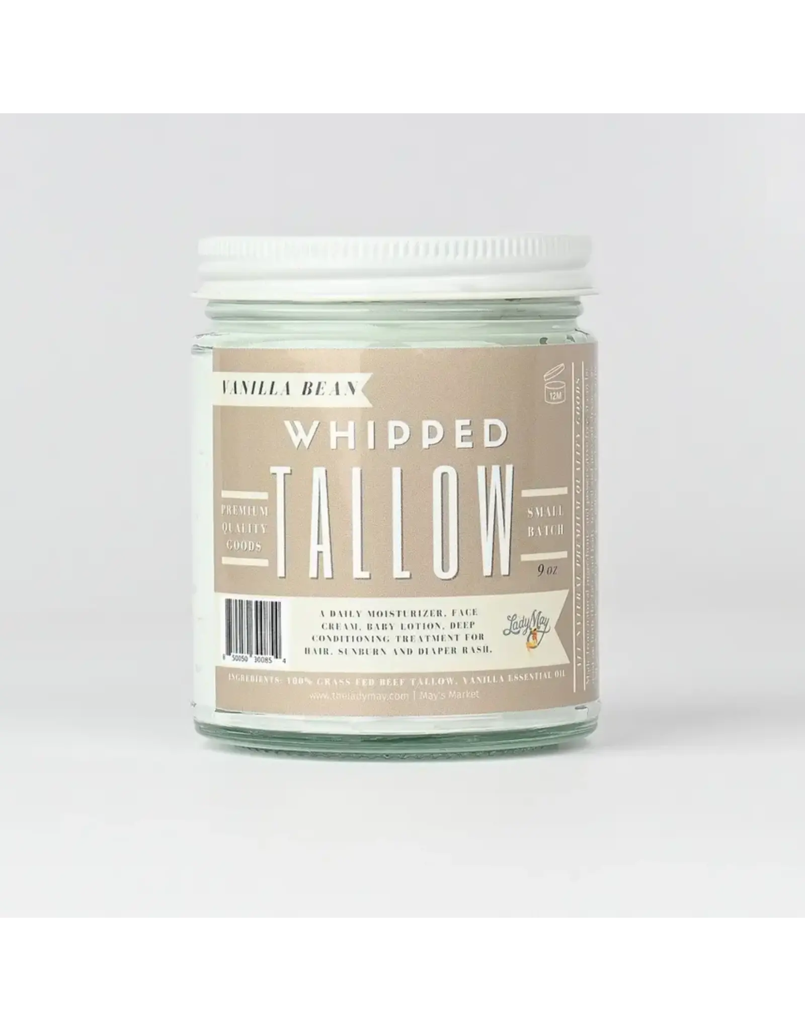 Lady May Vanilla Whipped Tallow Moisturizer