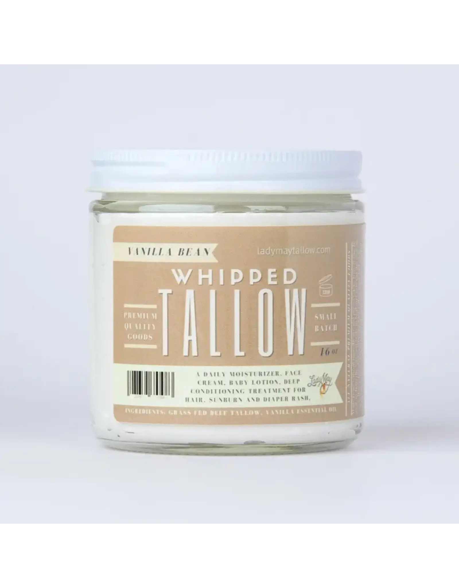 Lady May Vanilla Whipped Tallow Moisturizer