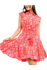 Uncle Frank Uncle Frank Swing and Cinched Shirtdress