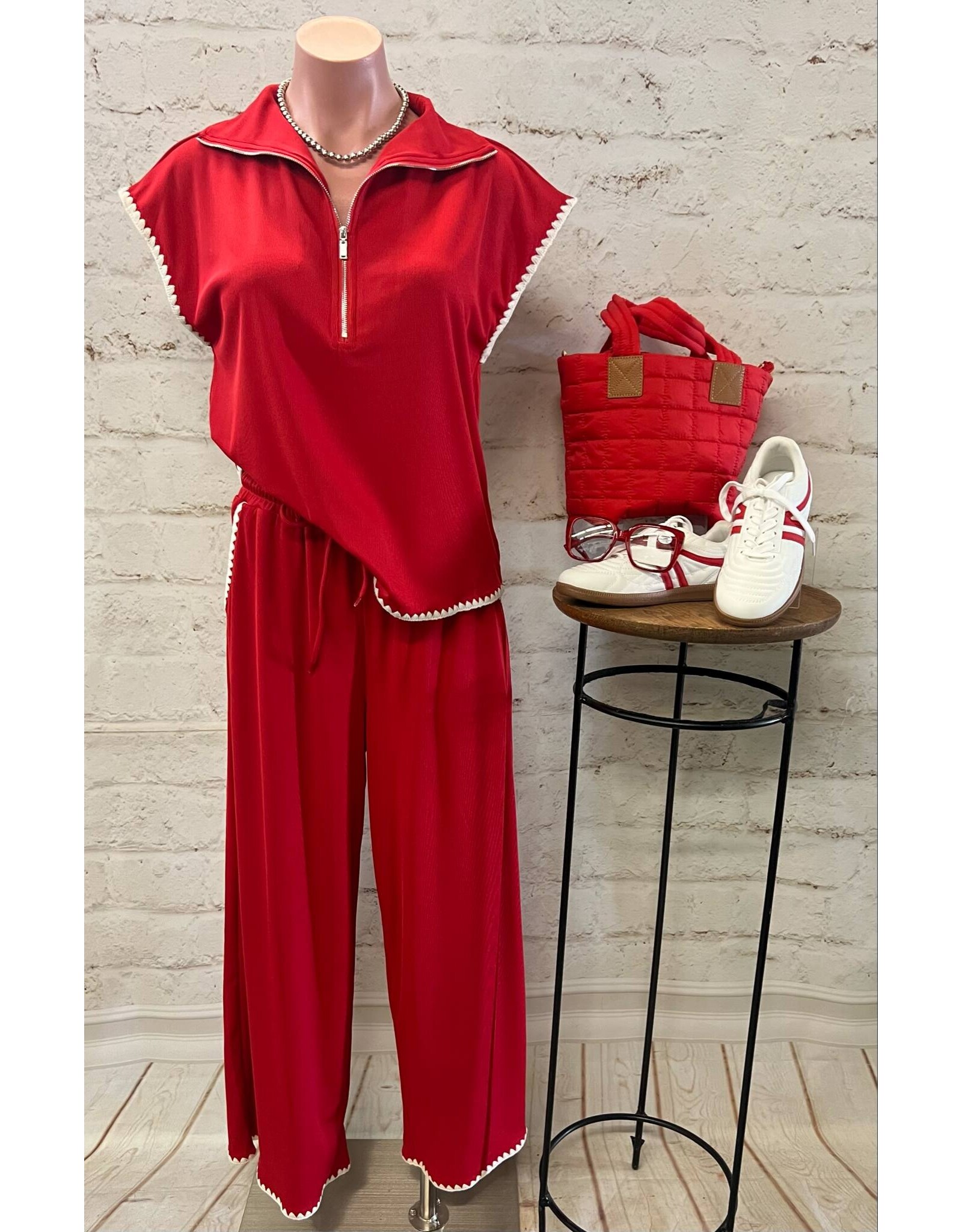 Roxana Whip-Stitch Pant Set