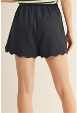 Sophia Scalloped Shorts