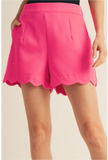 Sophia Scalloped Shorts