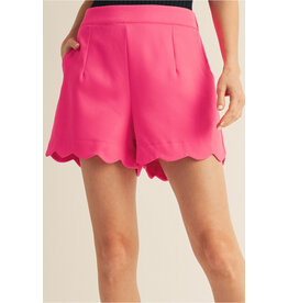 Sophia Scalloped Shorts