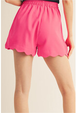 Sophia Scalloped Shorts