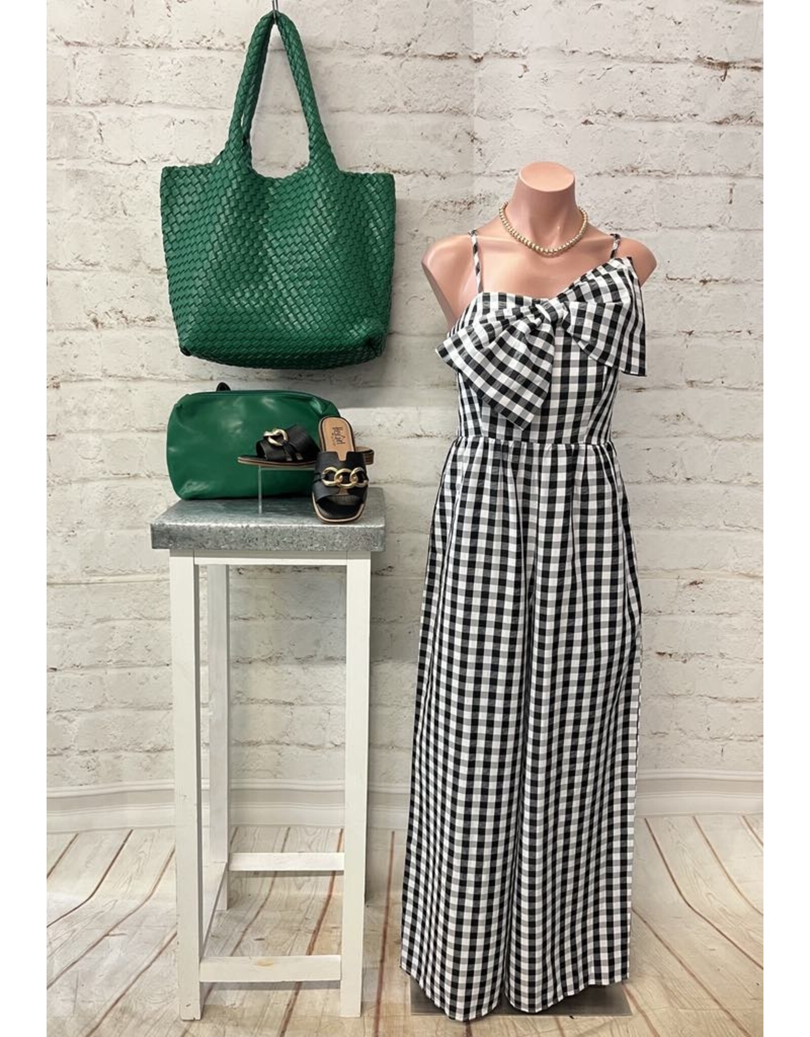 Isola Bella Gingham Jumpsuit