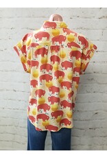 Sunset Buffalo Short Sleeve Shirt