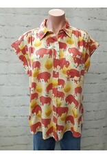 Sunset Buffalo Short Sleeve Shirt