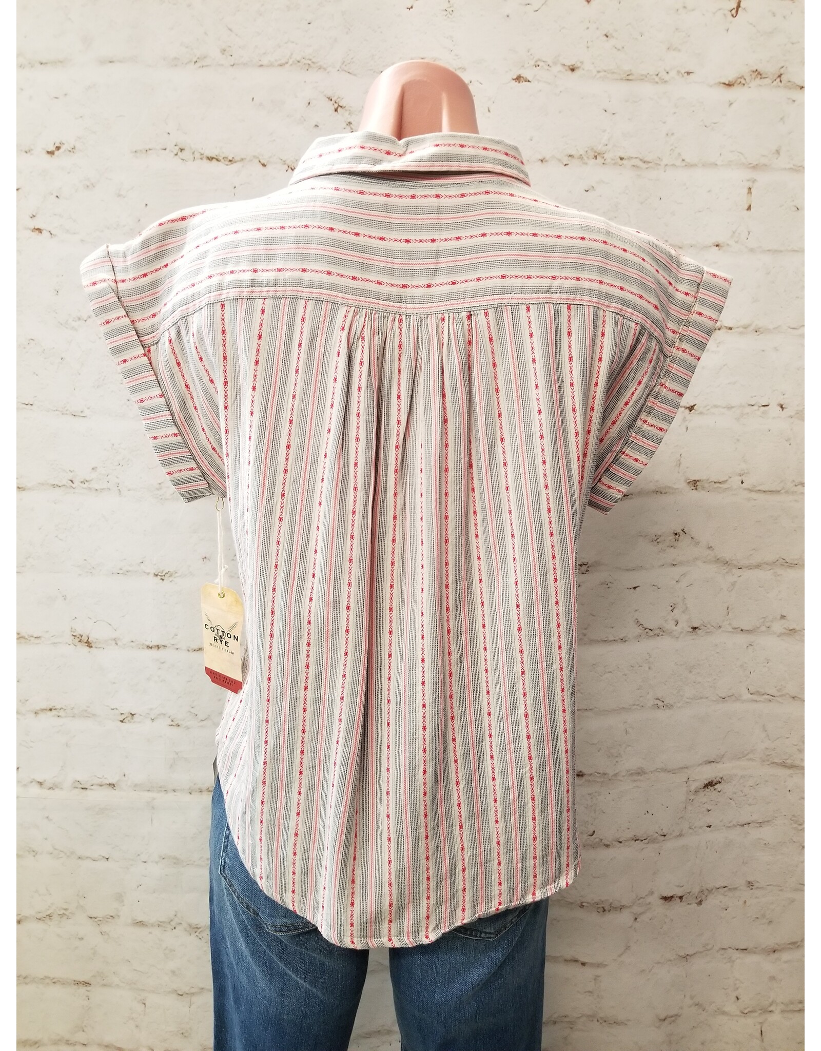 American Striped Camp Shirt