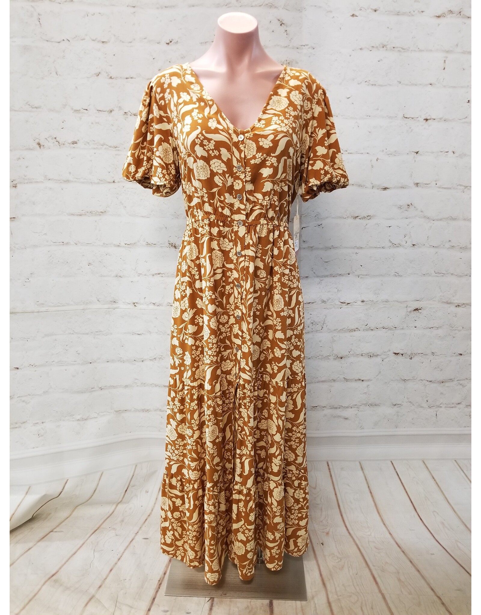 Beth Floral Maxi Dress