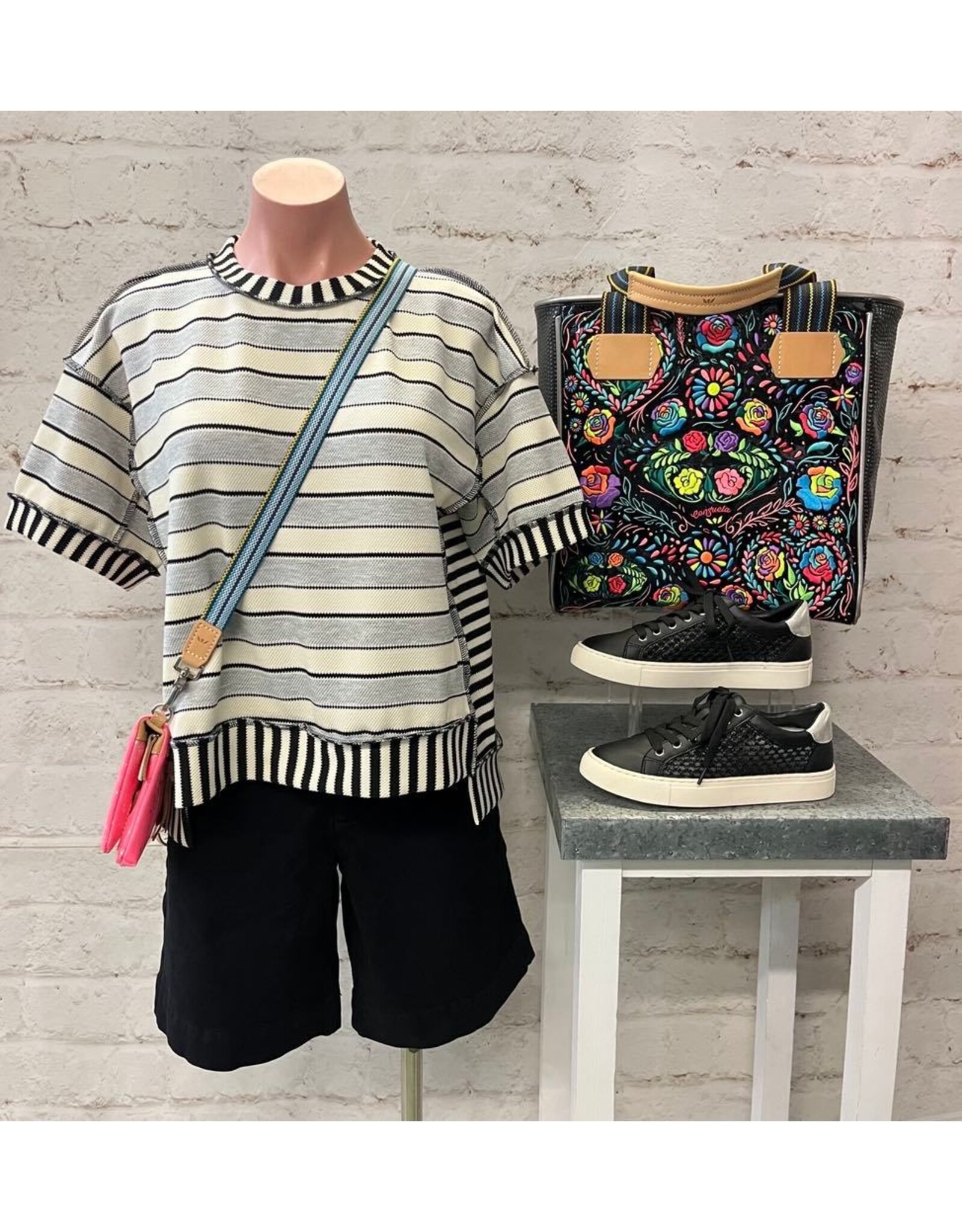 Rachel Striped Pullover
