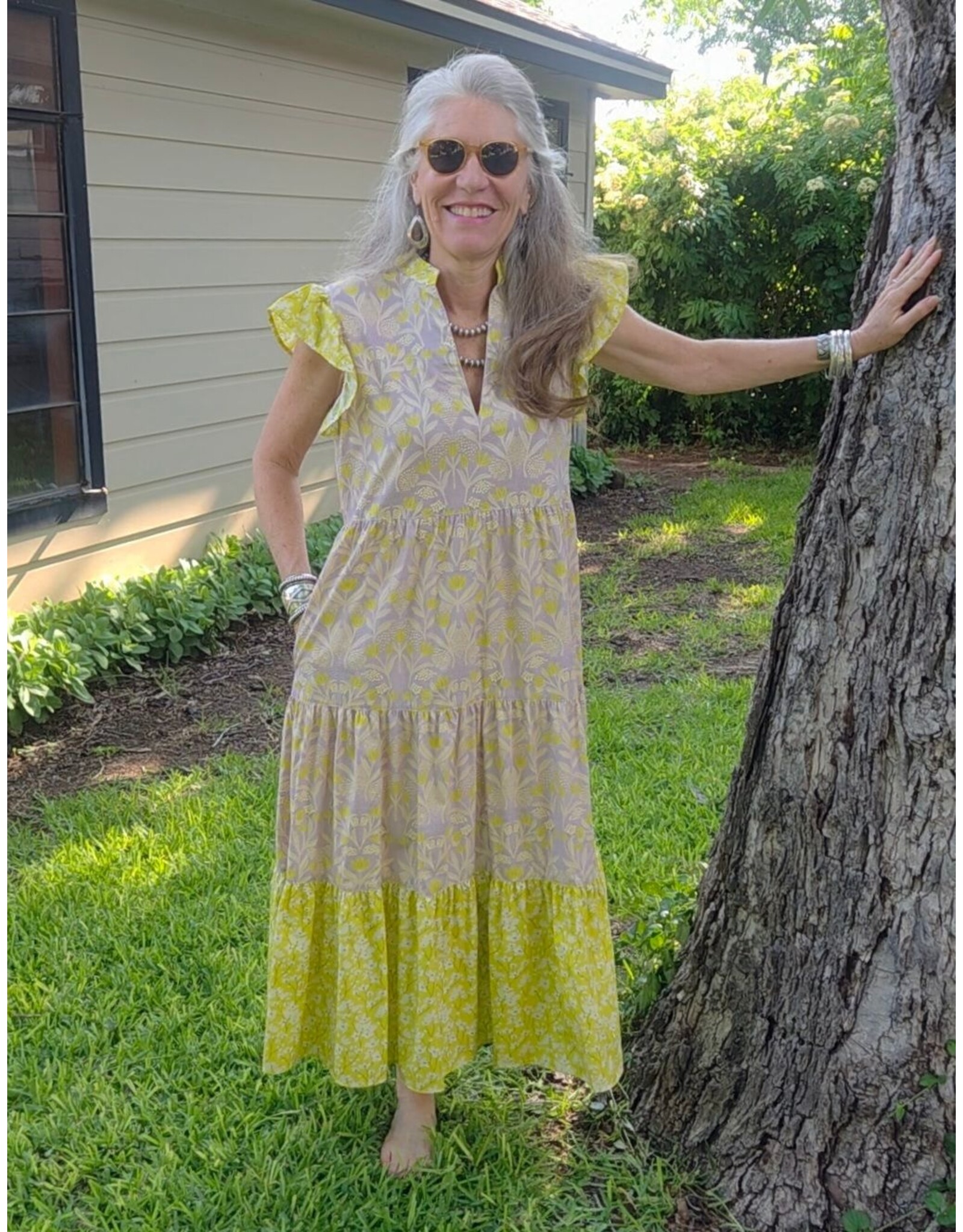Uncle Frank Uncle Frank Three Dahlia's Dress