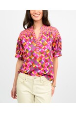 Ivy Jane Ivy Jane Geo Mix Popover Top
