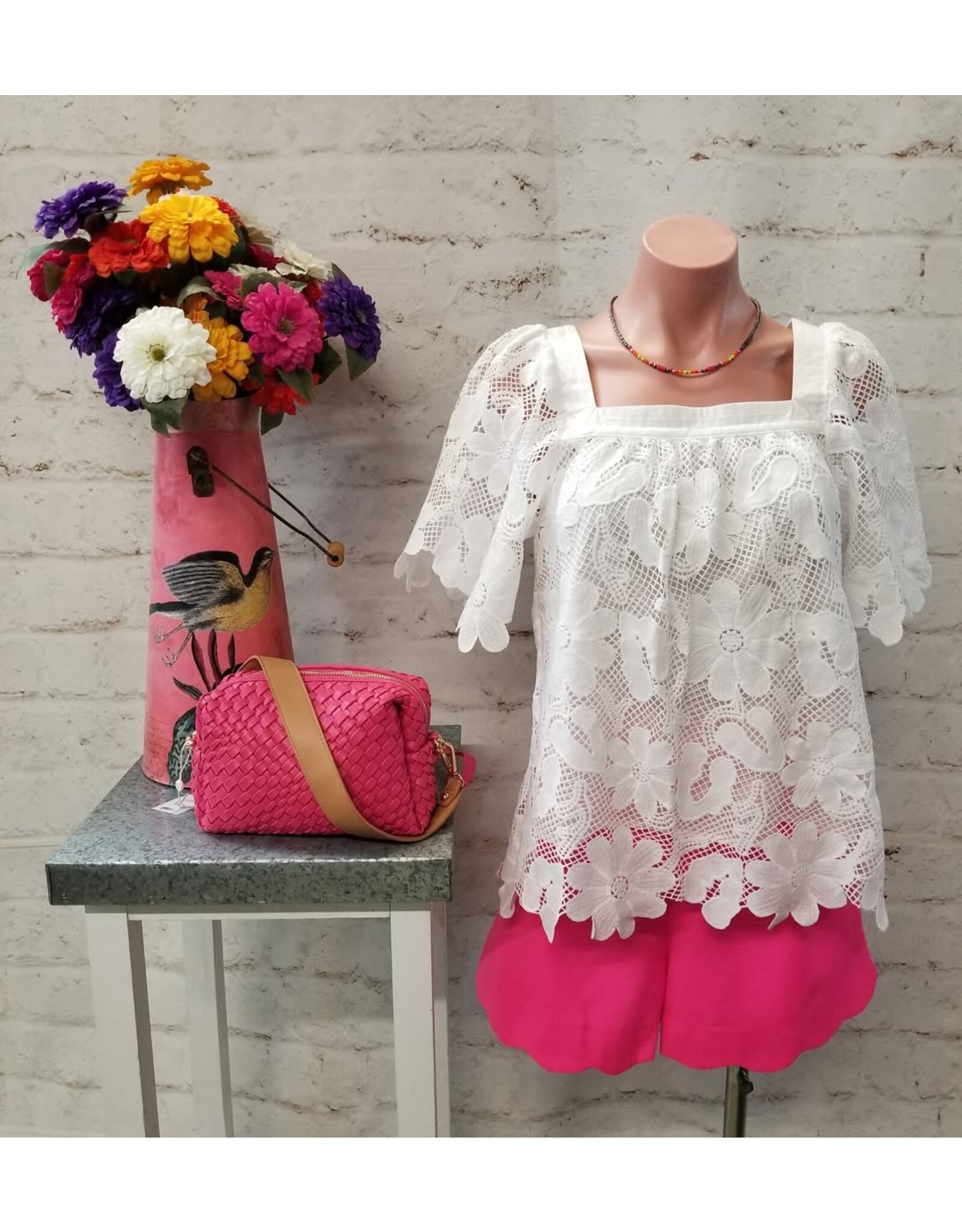 Sophie Floral Lace Top