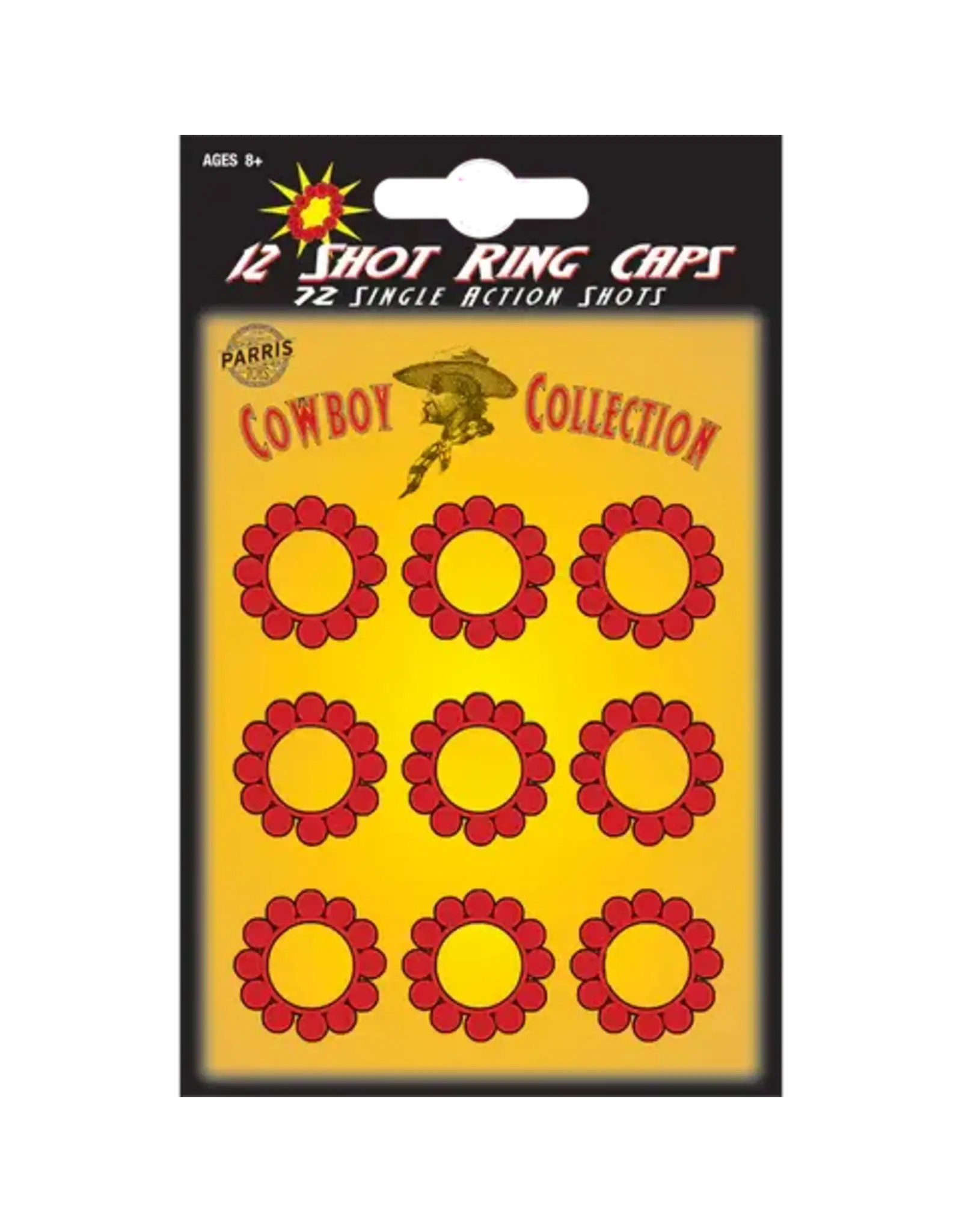 12-Shot Action Ring Caps 72 Shots