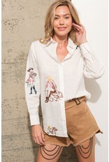 Harper Embroidered Western Shirt