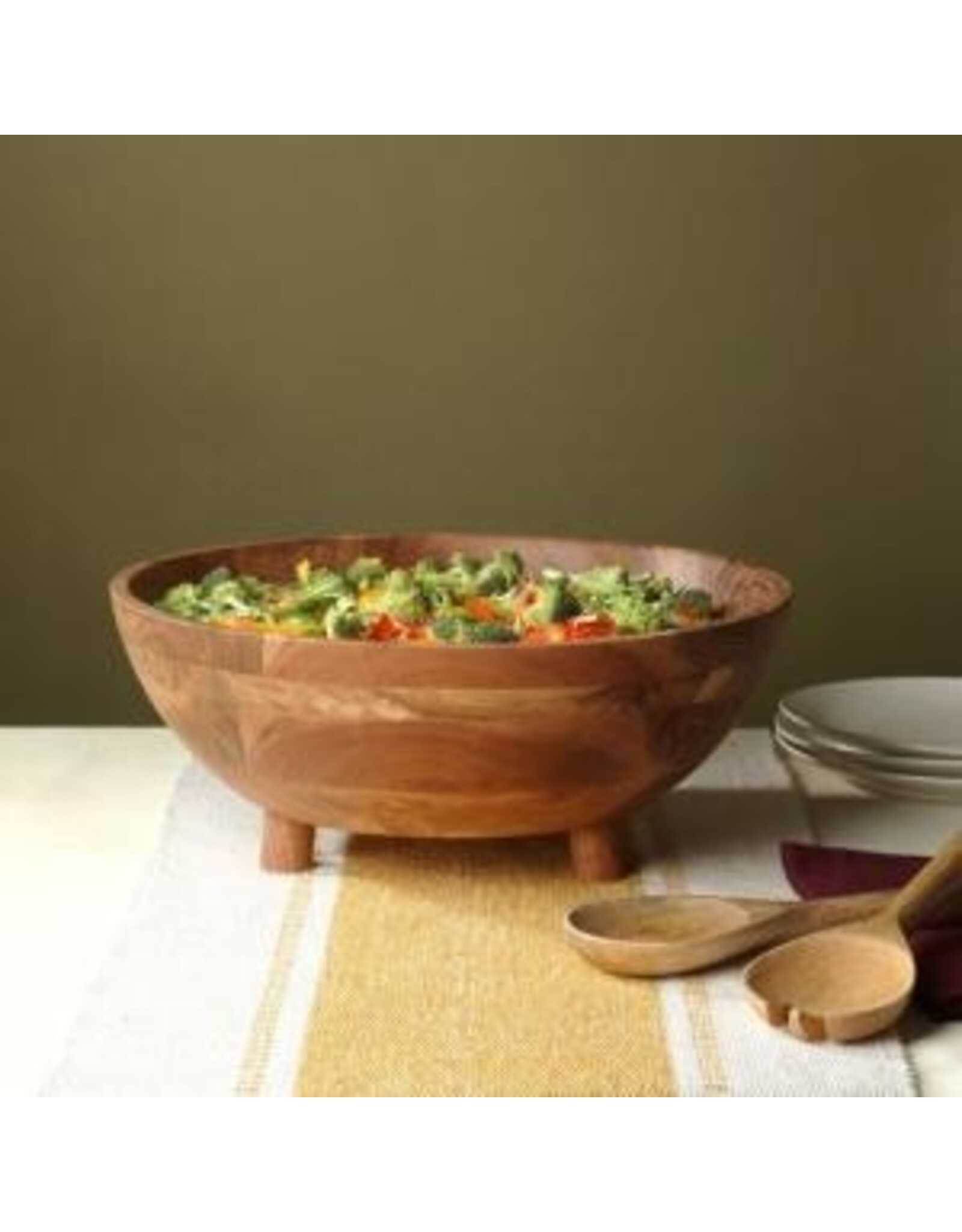 Round Bowl w/Feet