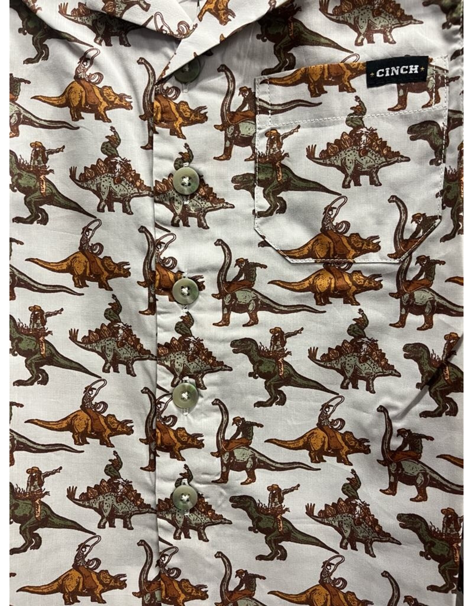 Cinch Cinch Boys Short Sleeve Camp Shirt