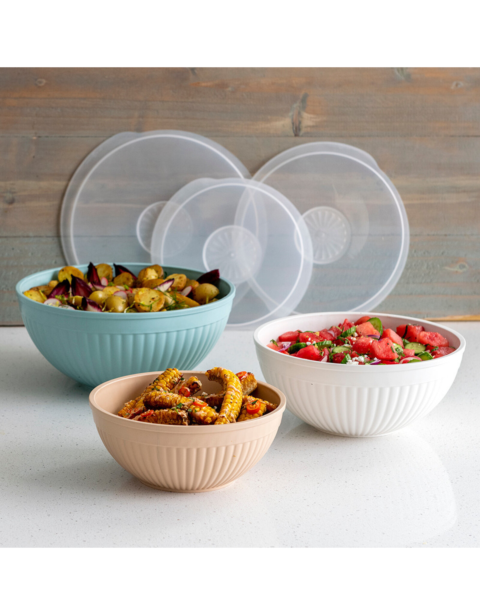 Nordic Ware 6-Piece Covered Bowl Set