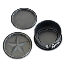 Nordic Ware 7" Springform Pan w/3 Embossed DIscs