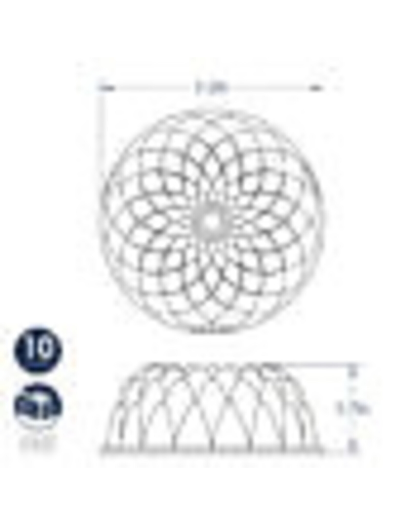 Nordic Ware Kaleidoscope Bundt Pan