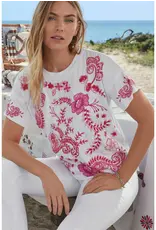 Johnny Was Johnny Was Raw Detail Swing Tee - Cassia