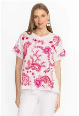 Johnny Was Johnny Was Raw Detail Swing Tee - Cassia