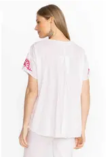 Johnny Was Johnny Was Raw Detail Swing Tee - Cassia