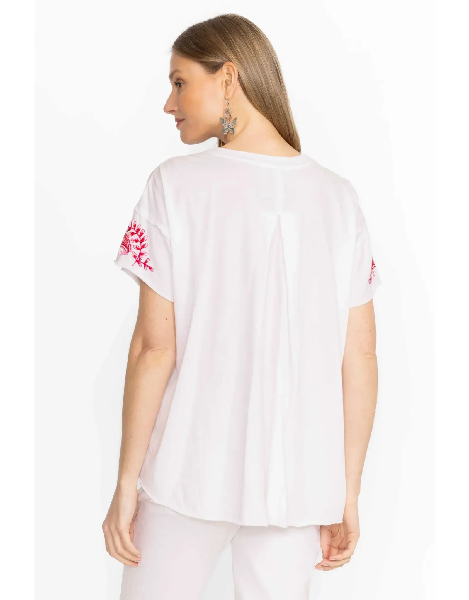 Johnny Was Johnny Was Raw Detail Swing Tee - Cassia