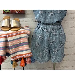 Ivy Jane Ivy Jane Denim Palm Short