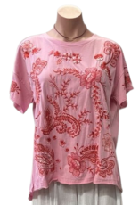 Johnny Was Johnny Was Raw Detail Swing Tee - Cassia