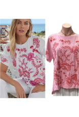 Johnny Was Johnny Was Raw Detail Swing Tee - Cassia