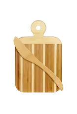 Striped Paddle Board with Spreader Gift Set