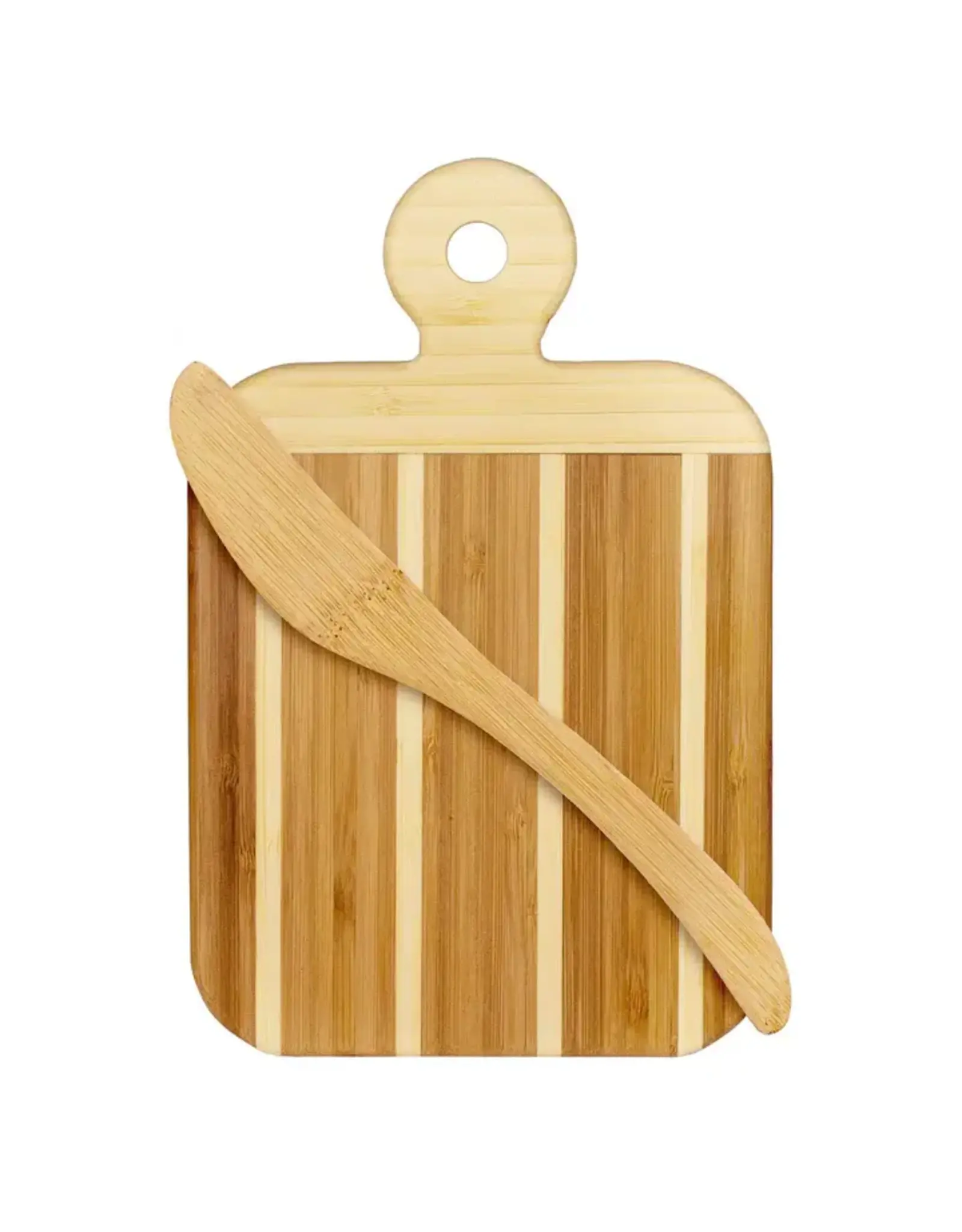 Striped Paddle Board with Spreader Gift Set