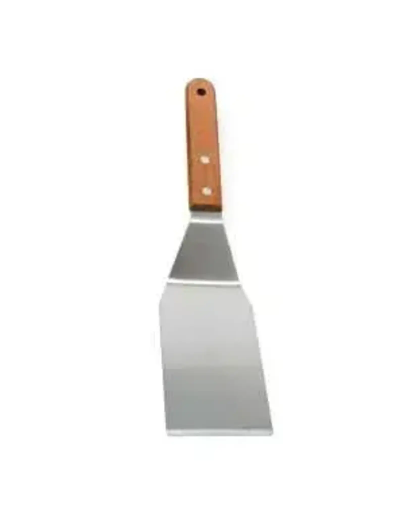 Stainless Steel Scraper with Mahogony Handle