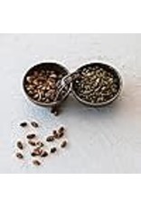 Two Compartment Stoneware Serving Dish