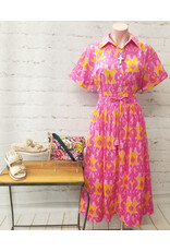 Uncle Frank Uncle Frank Ikatching Shirt Dress Uncle Frank Uncle Frank Ikatching Shirt Dress