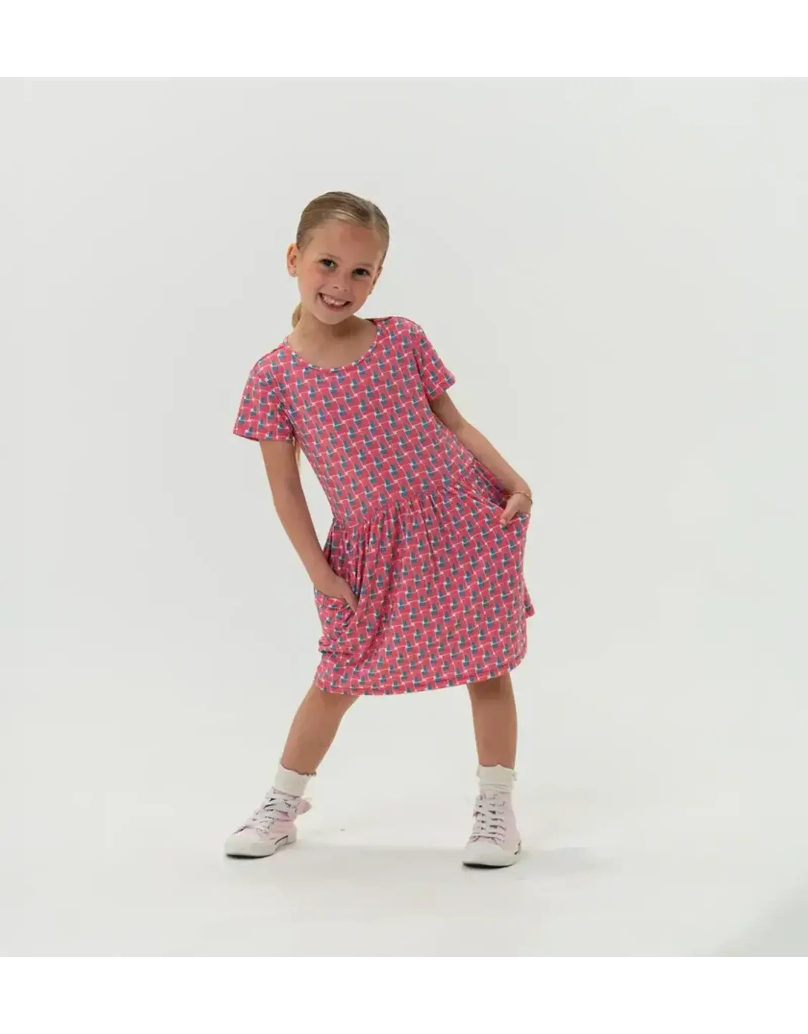 Burlebo Burlebo Youth Moxie Dress - American Flags