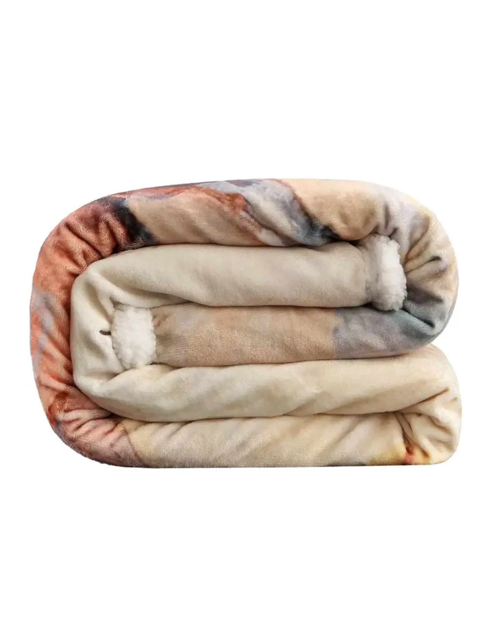 Buster Campfire Sherpa Throw