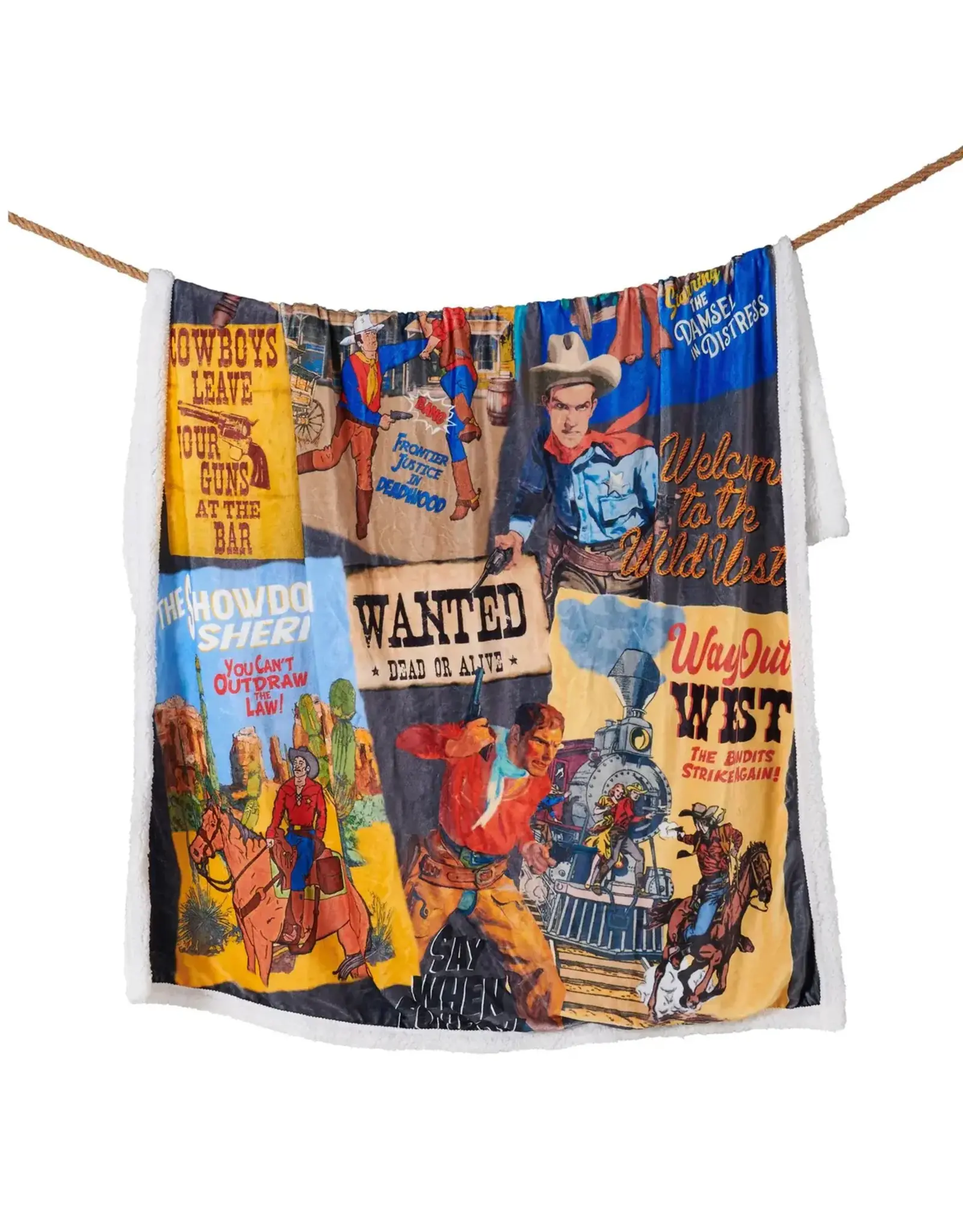Bandits & Heroes Campfire Sherpa Throw