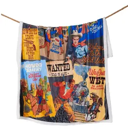 Bandits & Heroes Campfire Sherpa Throw
